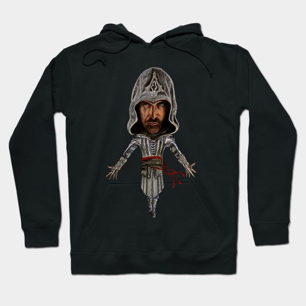 Assasin Caricature Hoodie by tabslabred